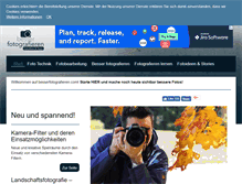 Tablet Screenshot of besserfotografieren.com